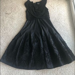 Adrianna Papell taffeta and stretch cocktail dress